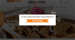 Desktop Screenshot of donerandgyros.com